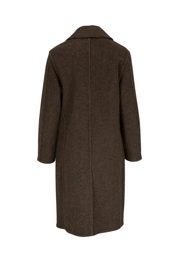 Vince - Houndstooth Long Coat 