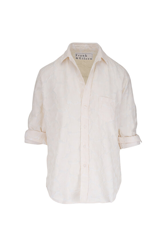 Frank & Eileen Eileen White Relaxed Button-Up Shirt - view 1