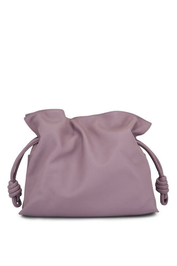 Loewe - Medium Flamenco Pale Aubergine Glaze Clutch