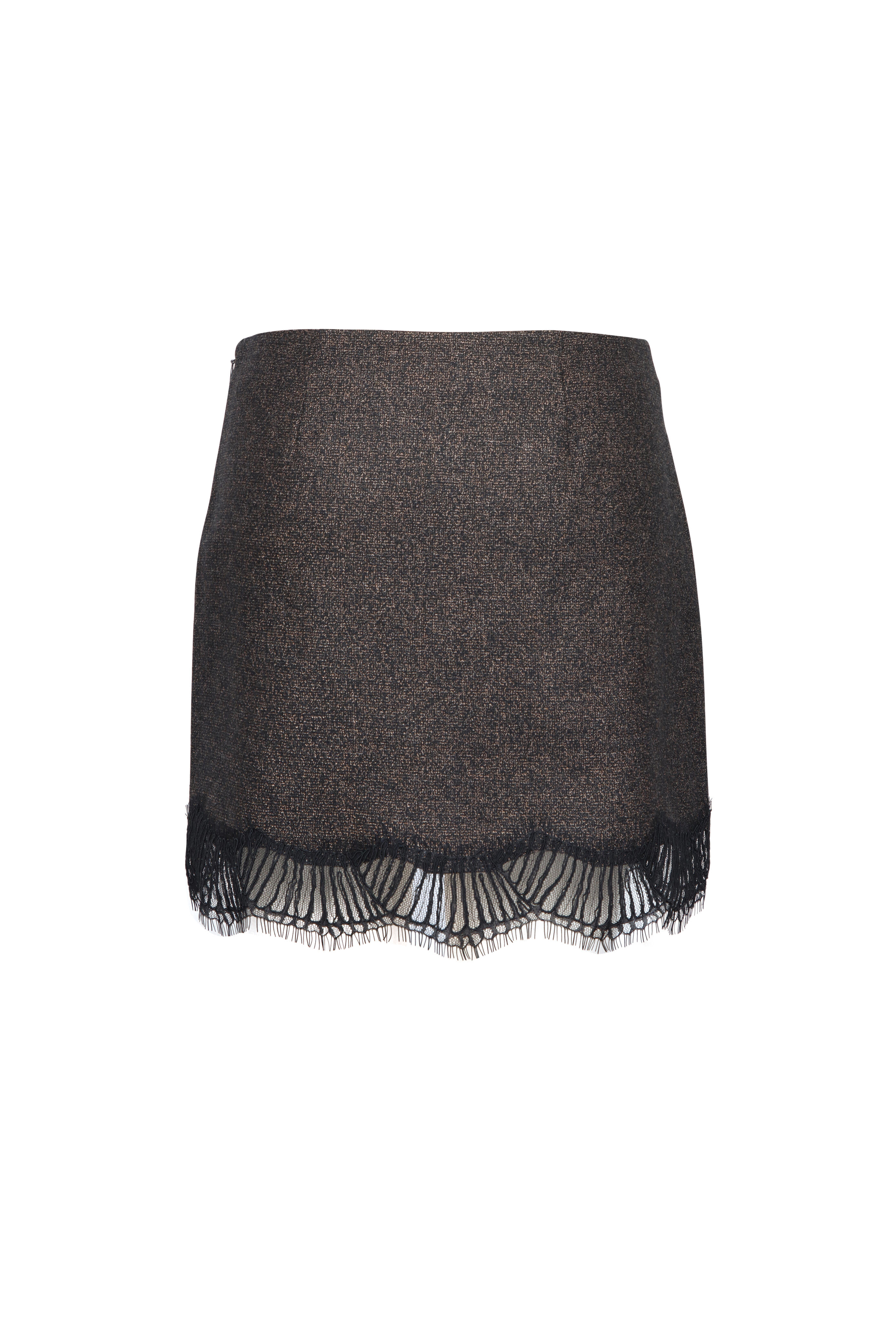A.L.C. - Sophia Ganache & Black Mini Skirt