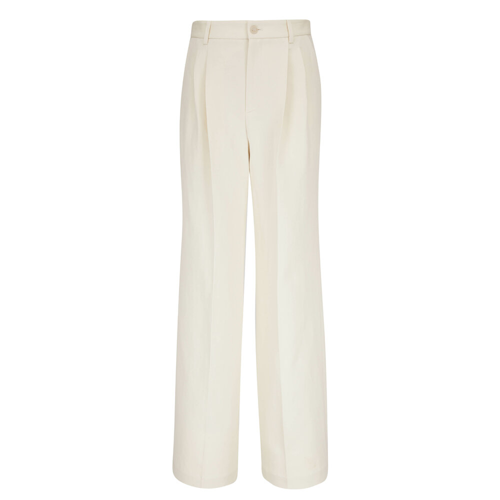 Nili Lotan - Flavie Linen & Cotton Pant | Mitchell Stores