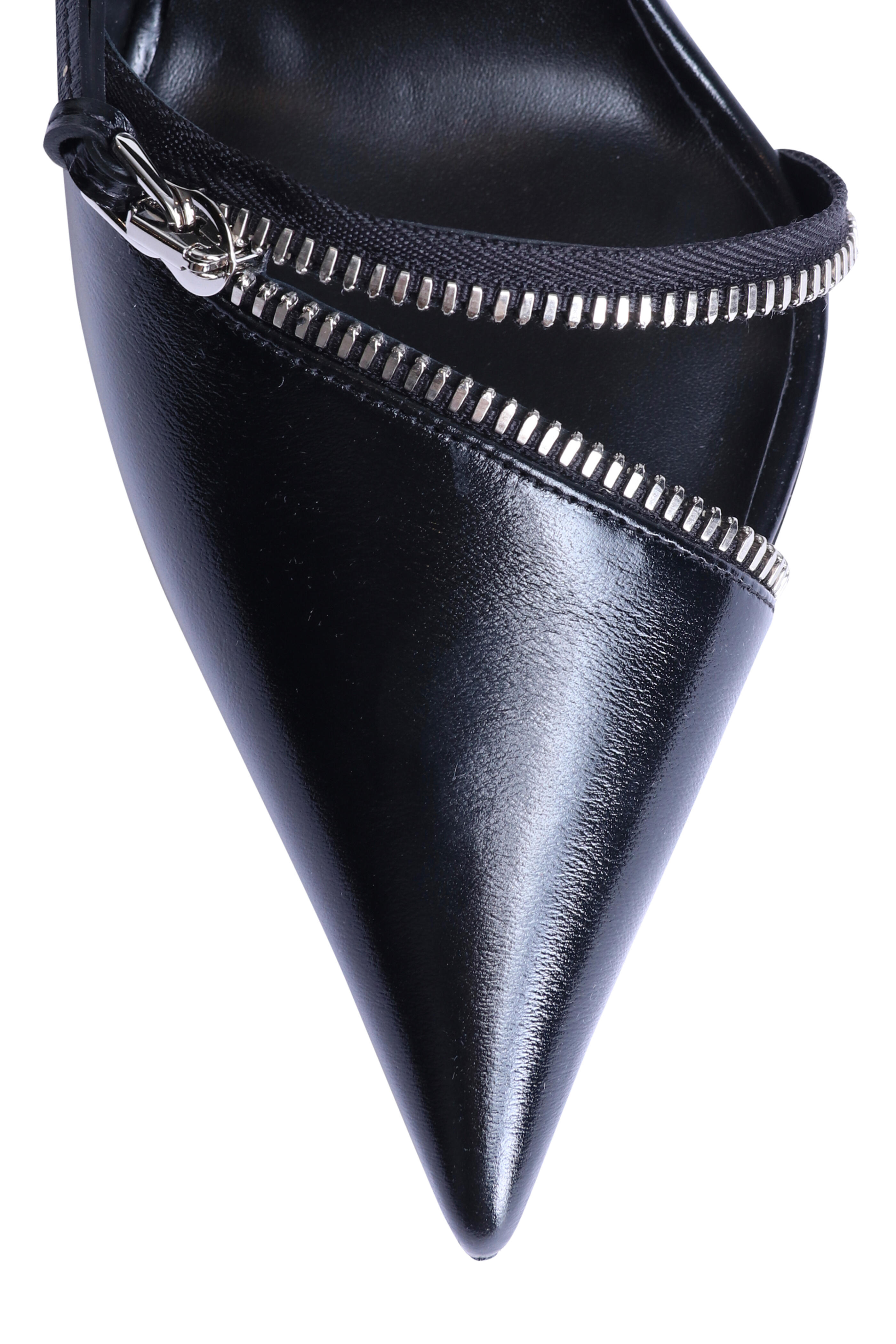 Christian Louboutin - Slingy Zip Black Slingback Pump