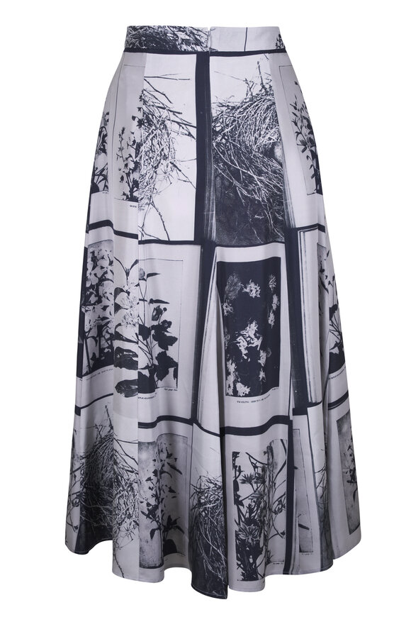 Libertine 'NEST' Black & Gray Multi Tulip Skirt - view 4