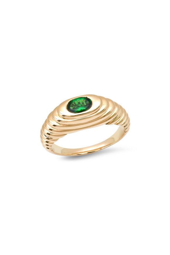 MIZUKI♡ 14Kゴールド ダイヤモンド リング MIZUKI Bar 14-karat gold diamond ring | NET-A-PORTER