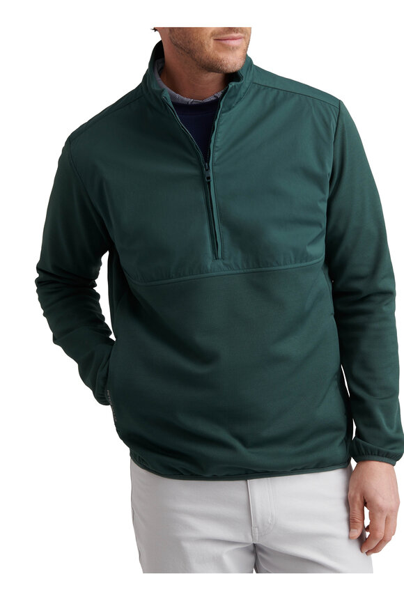 Peter Millar Nordic Pine Half Zip Pullover - view 2