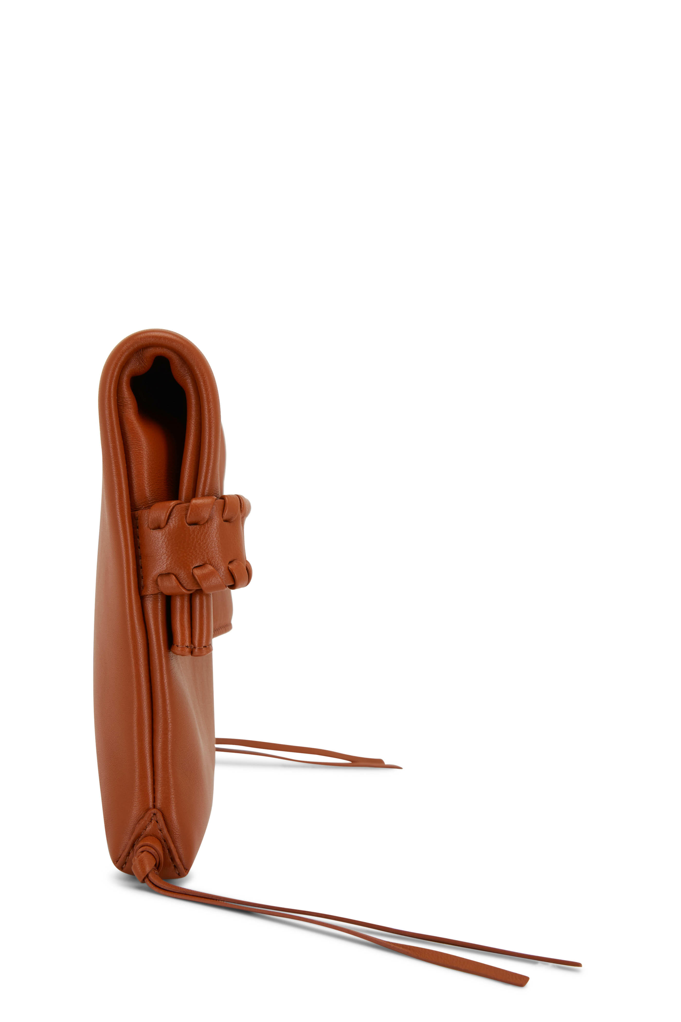 Chloé - Mony Caramel Whipstitch Clutch | Mitchell Stores
