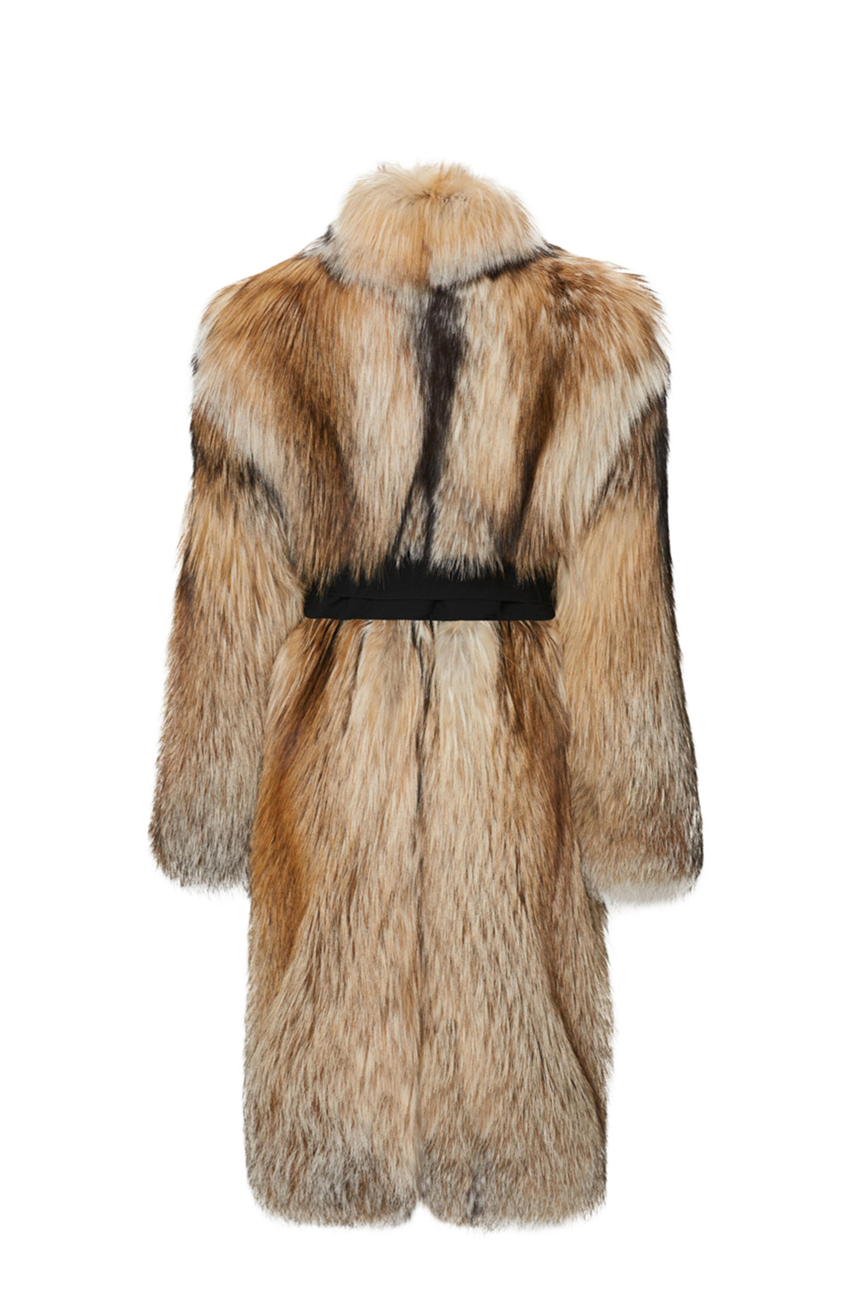 Herringbone Fox Fur Coat - Women - Ready-to-Wear