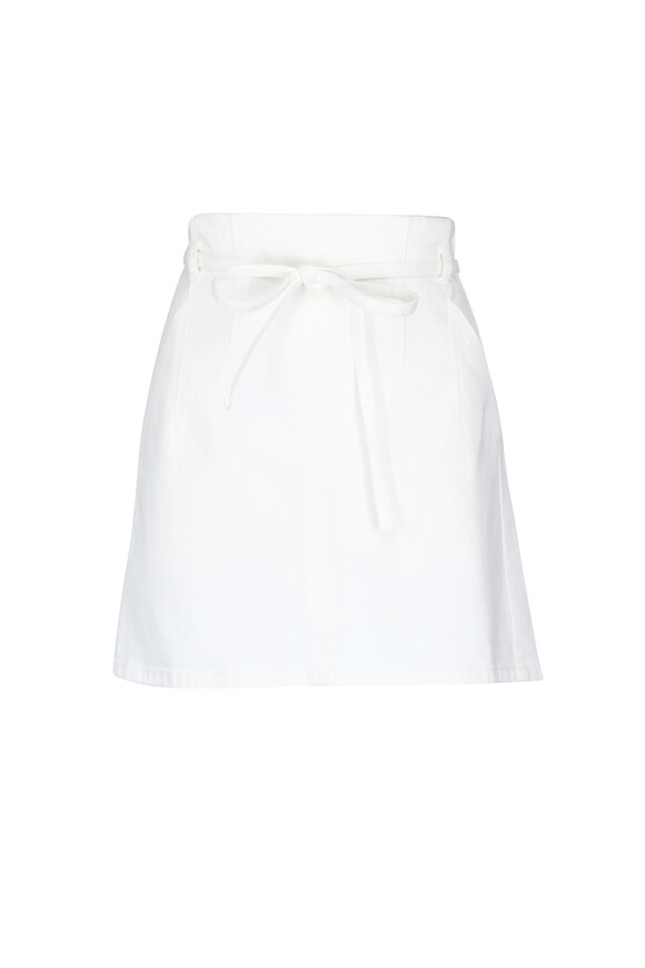 Tanya Taylor Annika Chalk Mini Skirt