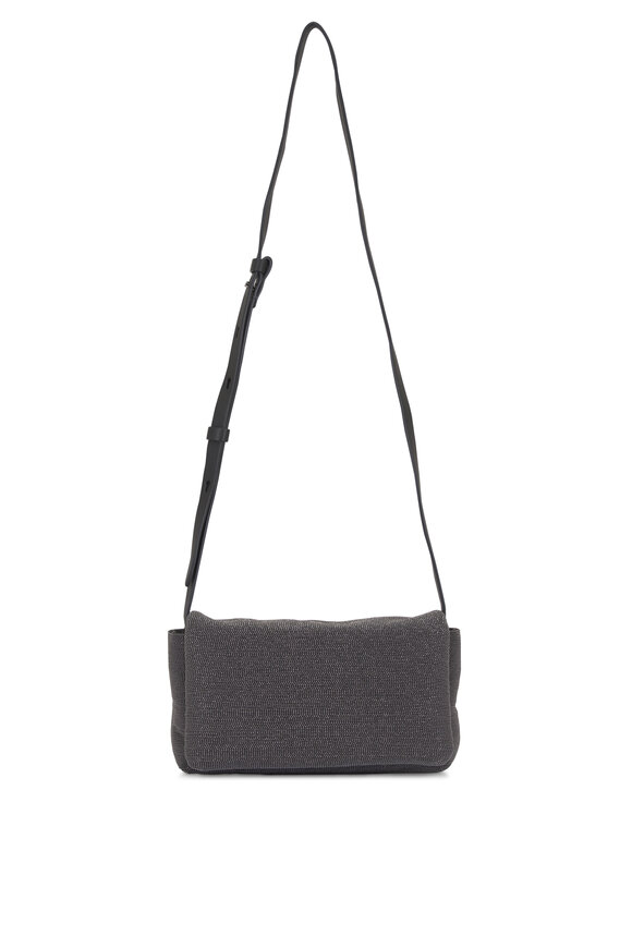 PRADA ショルダーバッグ Prada - Black Leather Flap Front Small City Bag | Mitchell Stores