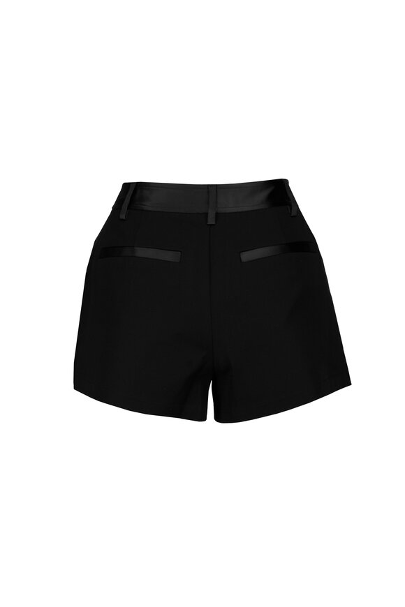 L'Agence Colt Black Tuxedo Short - view 2