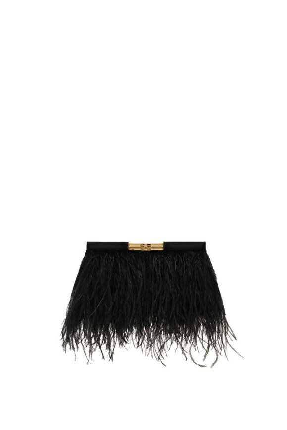 Dolce & Gabbana Medium Marlene Black Fringe Shoulder Bag