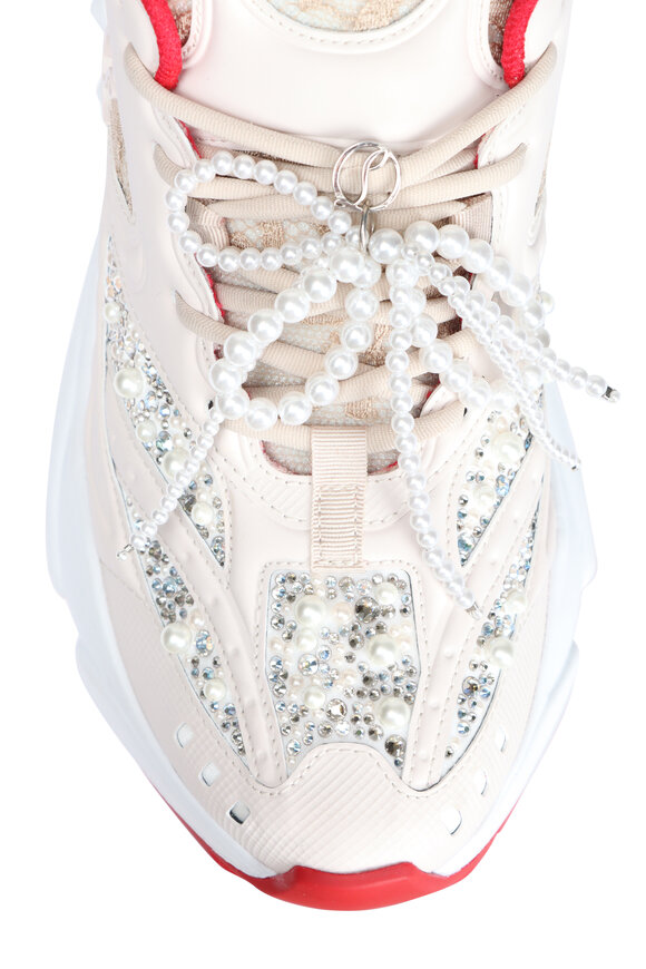 Christian Louboutin So Flo Perla Runner Sneaker - view 4