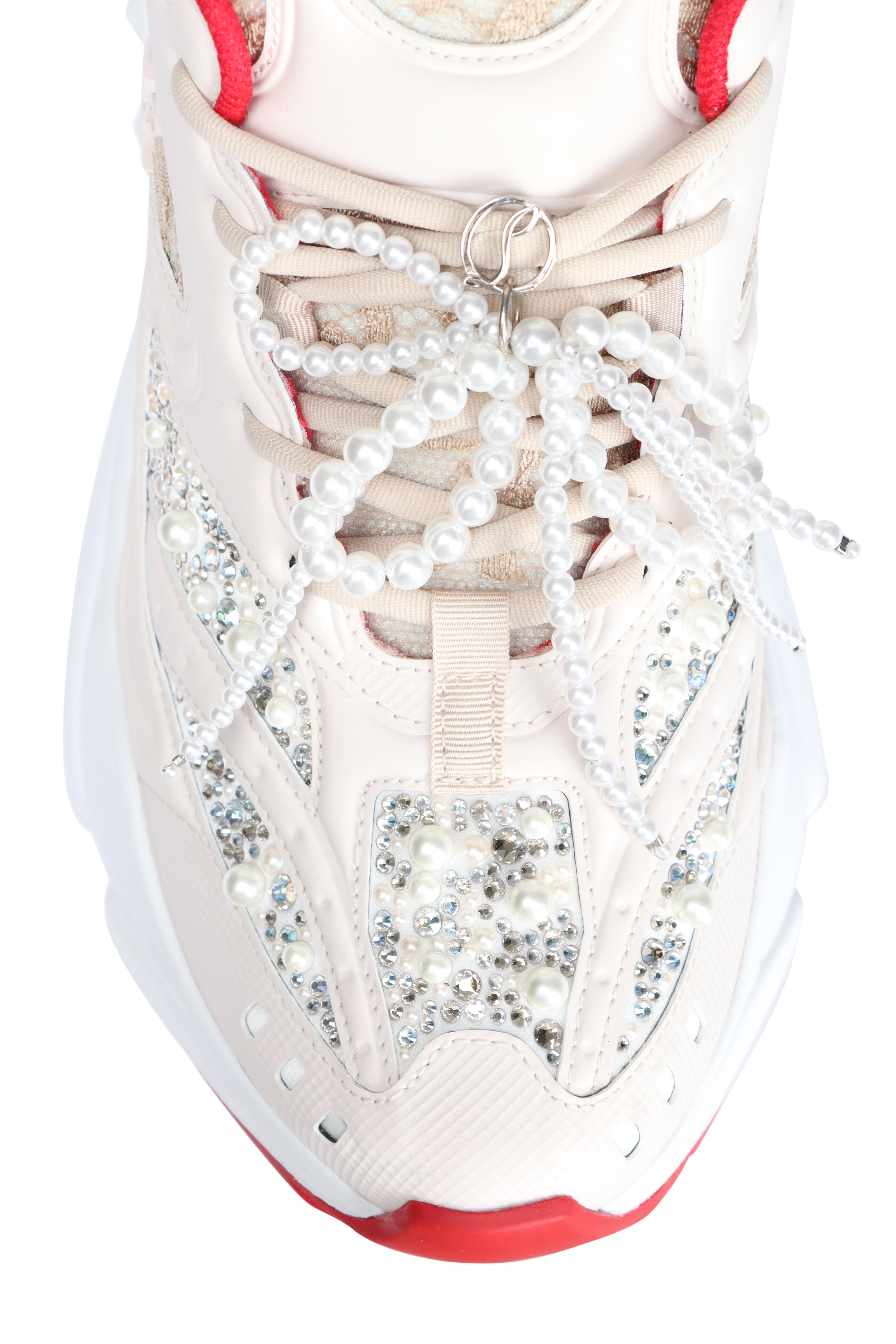 Christian Louboutin - So Flo Perla Runner Sneaker - view 4