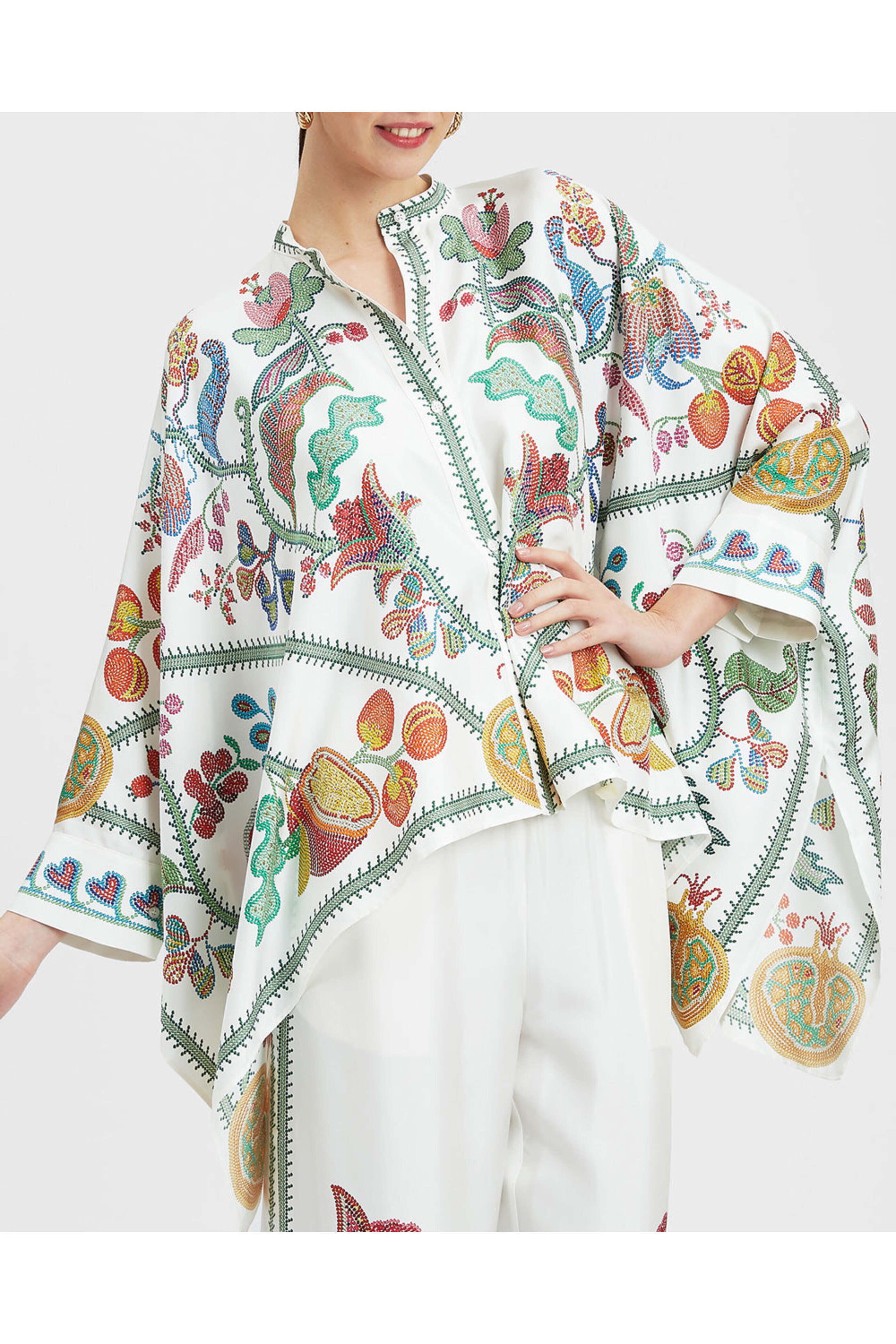 La DoubleJ - Grenadilla Placee Foulard Shirt