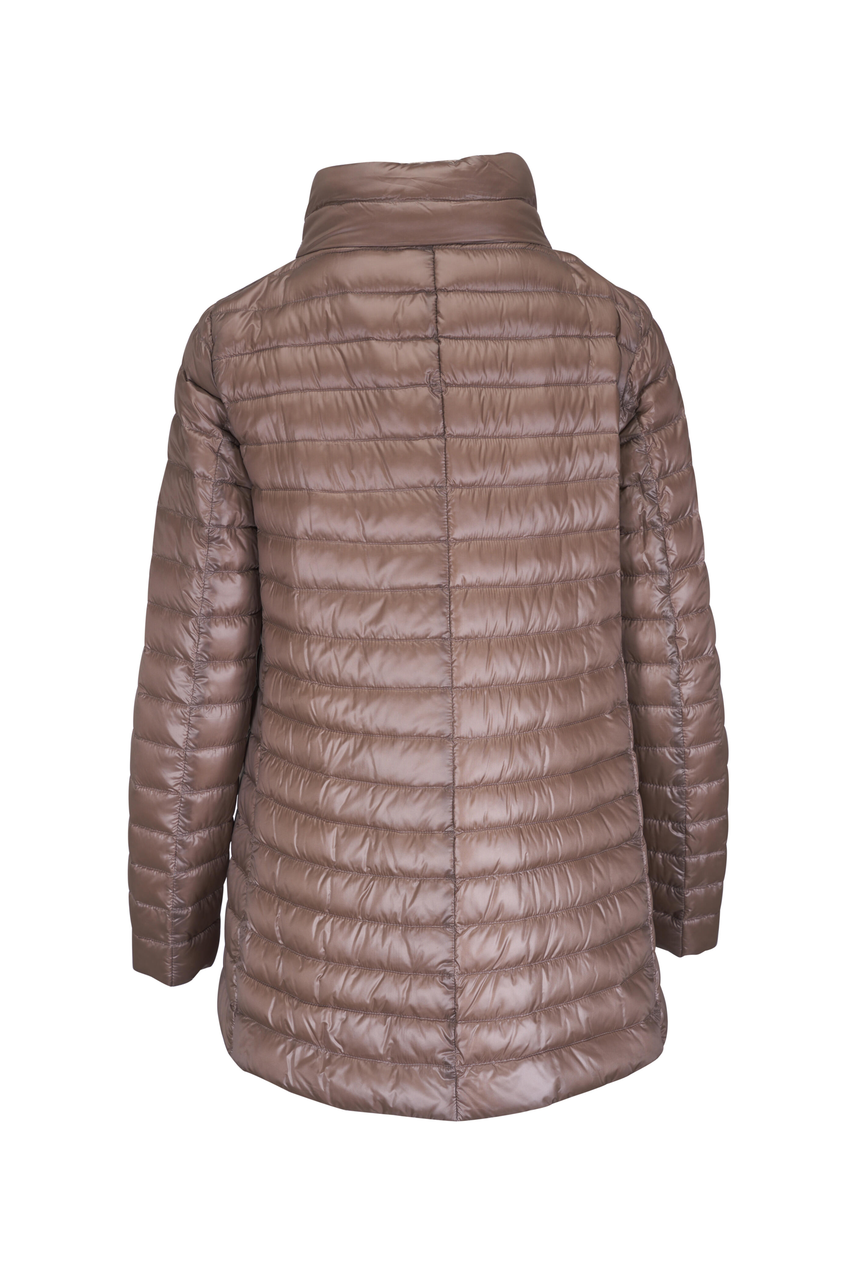 Herno - Taupe Reversible A-Shape Ultralight Jacket