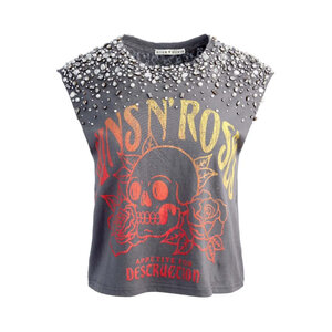 ⚜️美品⚜️　MICALLE MICALLE 　レース　ブラウス a-o-micah-embellished-muscle-