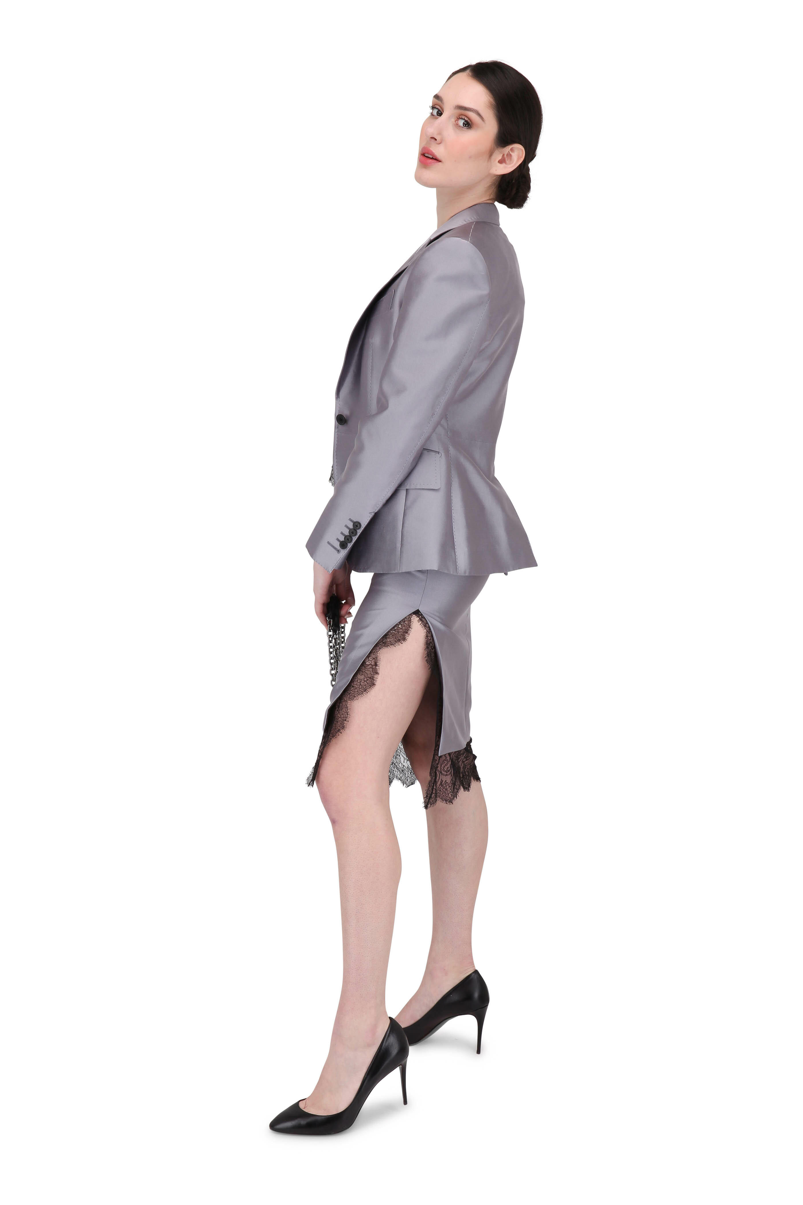 Tom Ford - Authenticated Natalia Handbag - Leather Khaki Snakeskin for Women, Very Good Condition