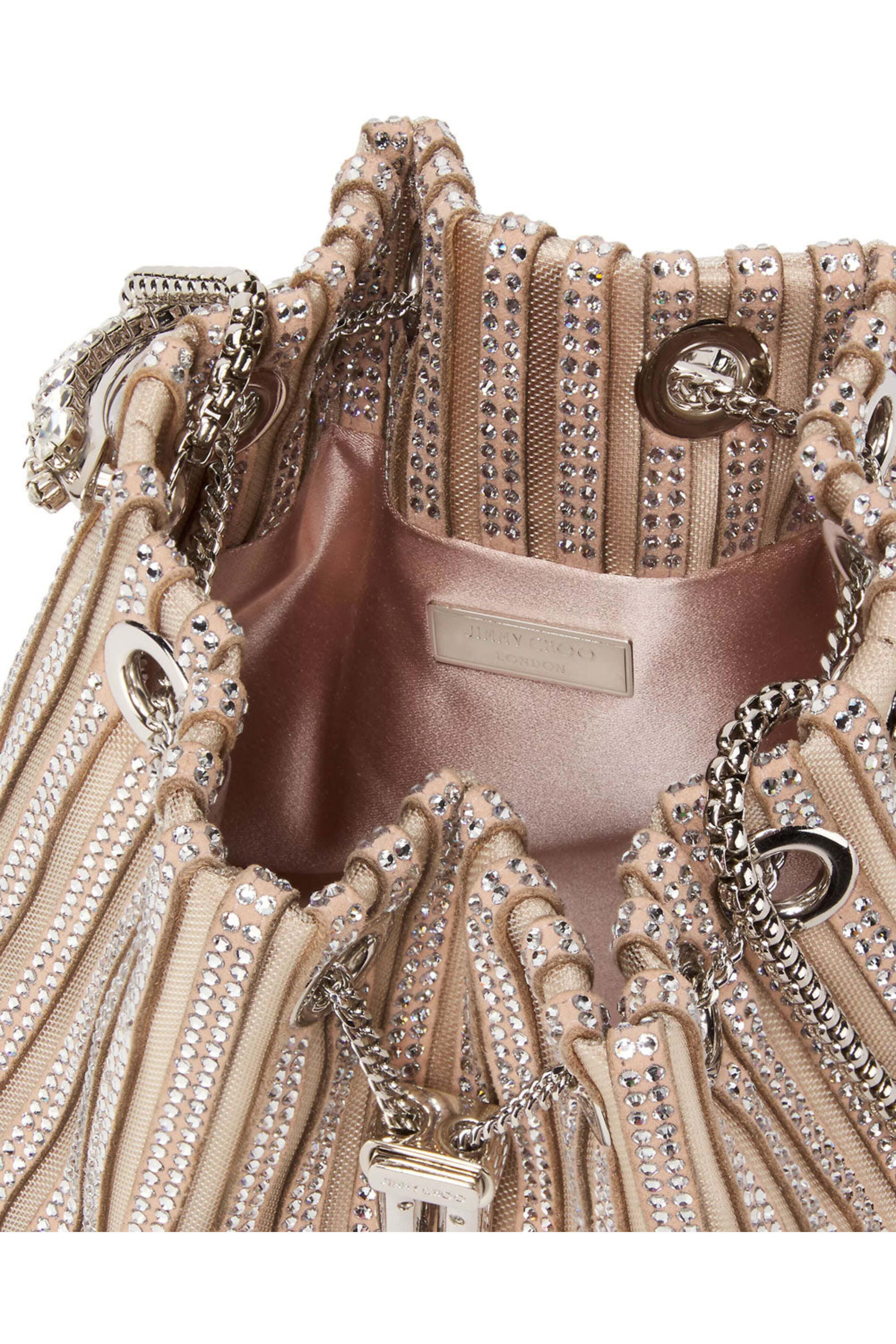 Jimmy Choo - Bon Bon Crystal-Embellished Bag in Macaron