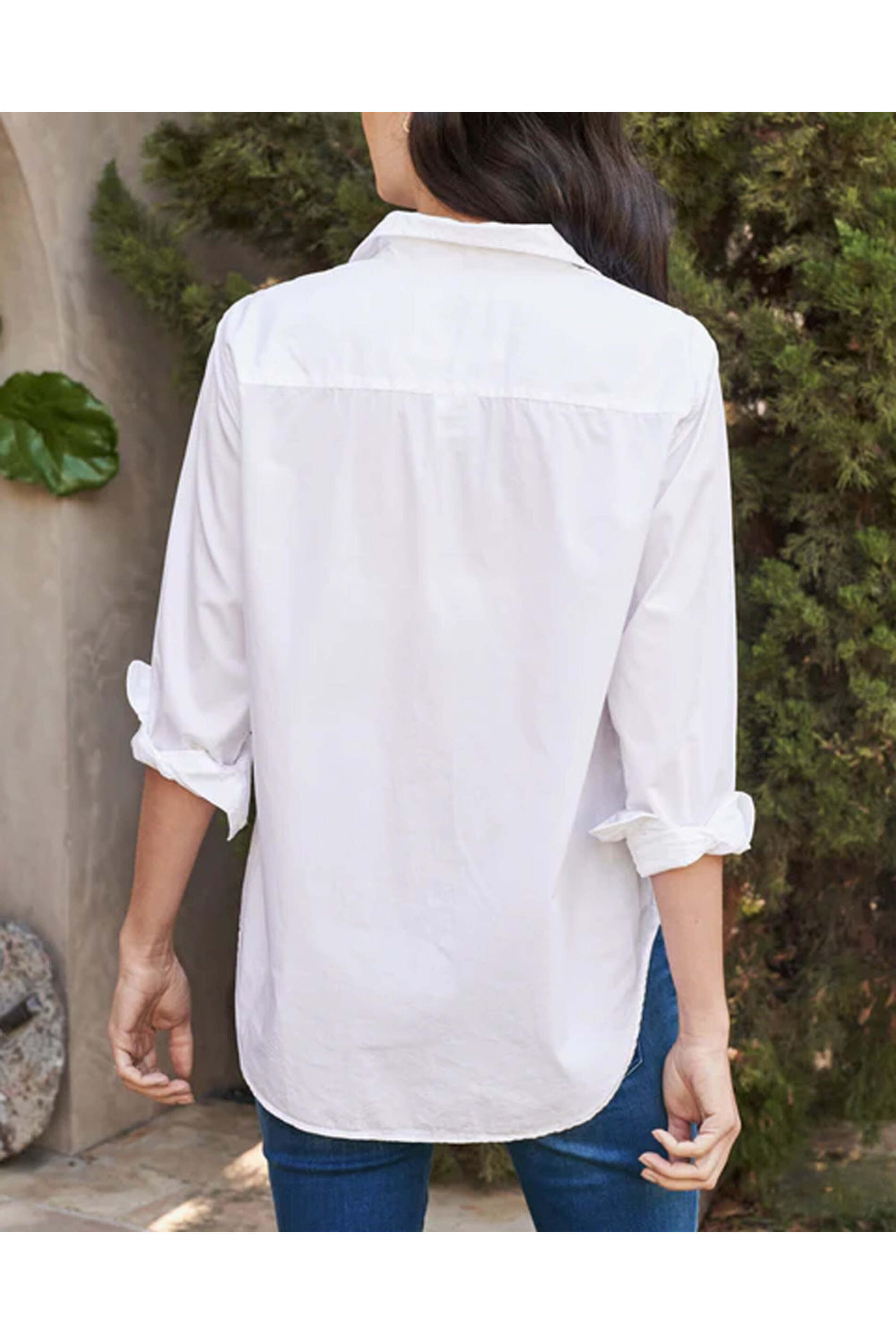 Frank & Eileen - White Frank Button Up Shirt