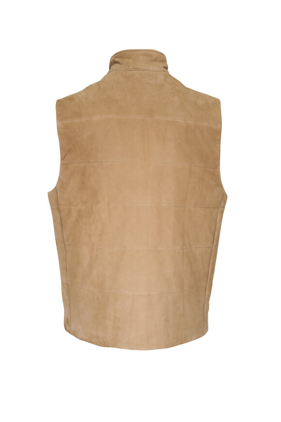Vince - Bristol Khaki Suede Vest