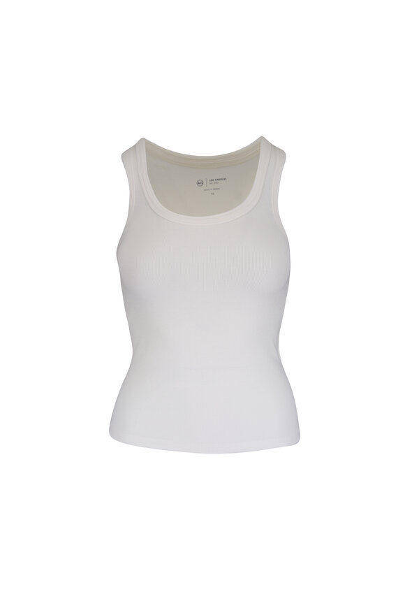AG Ashley White Essential Tank - view 1