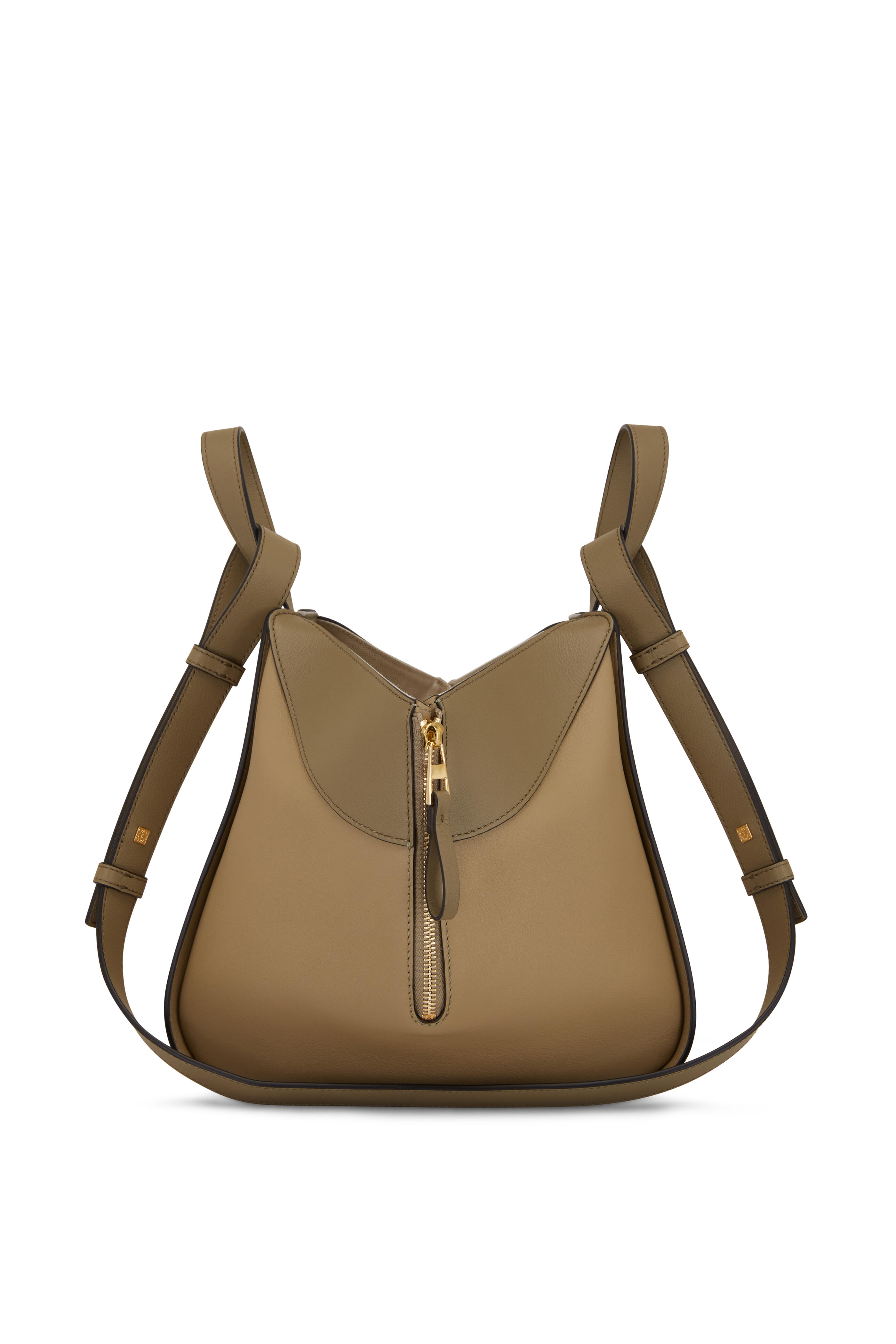 Loewe Small Hammock Leather Hobo Bag