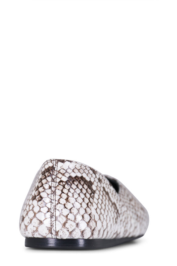Khaite Jane Exotic Animal Leather Flat - view 5