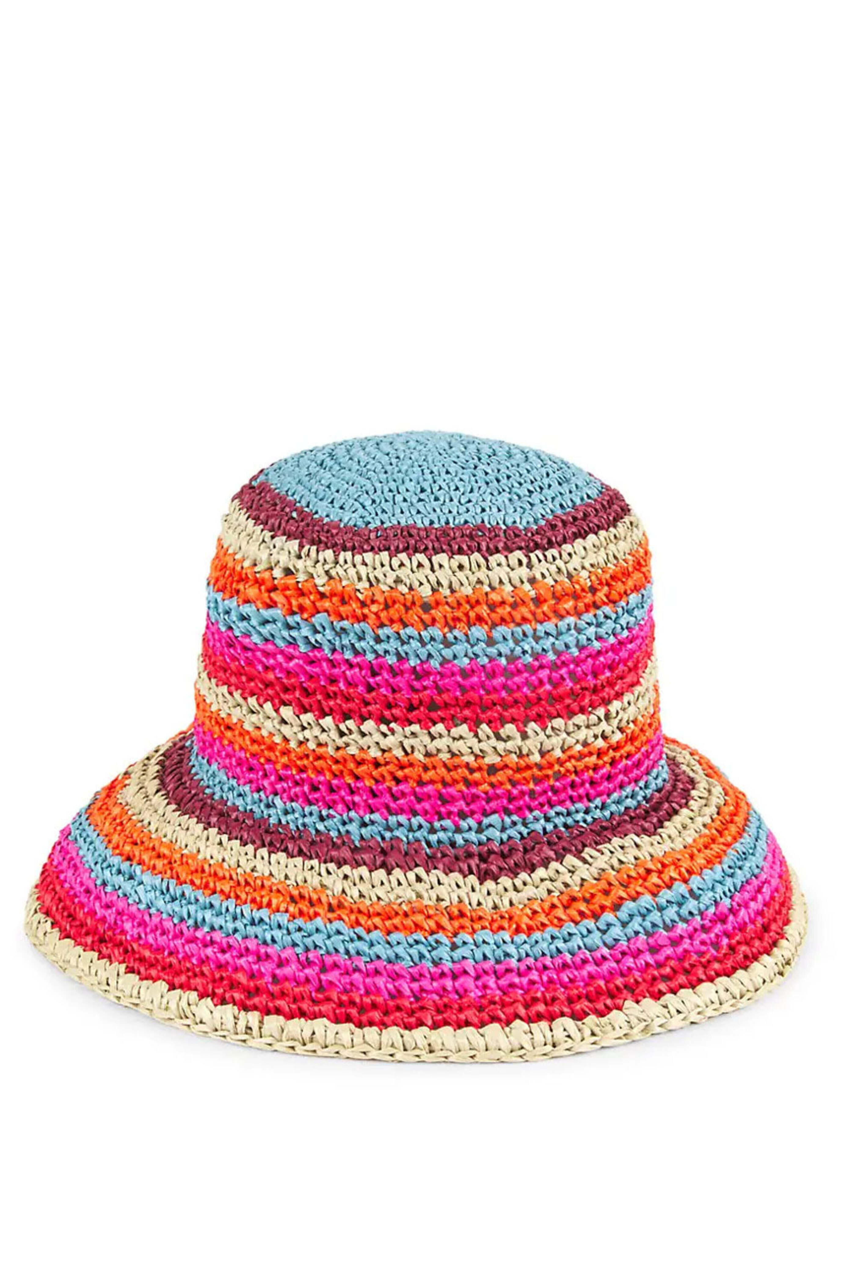 Etro - Striped Woven Bucket Hat