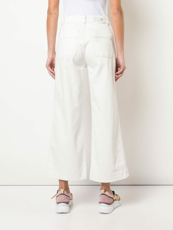 AG - Rosie White Workwear Wide Leg Jean