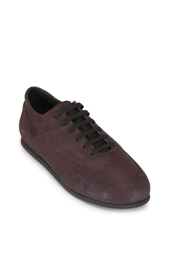 Common Projects Minimal Runner Brown Vintage Leather Sneaker - view 1