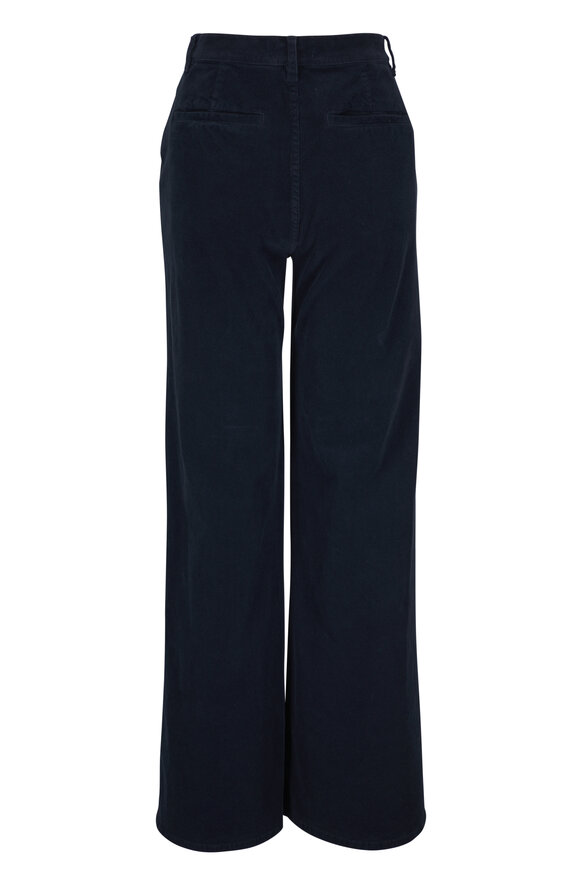 Nili Lotan - Anna Midnight High Rise Wide Leg Pant