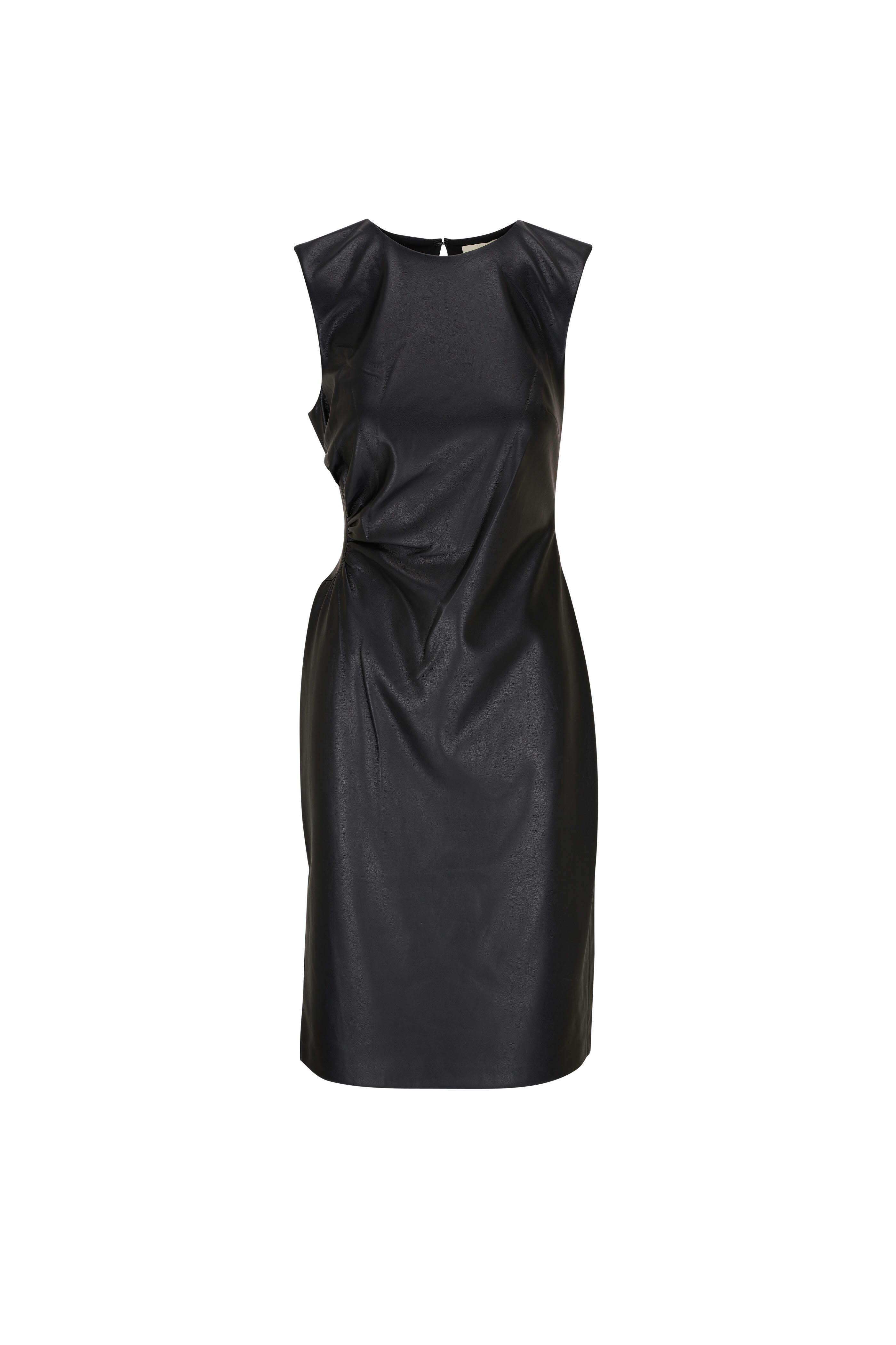 Sachin + Babi - Diana Black Faux Leather Dress | Mitchell Stores