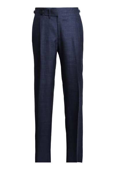 パンツ BRUNELLO CUCINELLI Women Straight Pants MB125P5759C001 BLUE Brunello Cucinelli Wide Smart Cotton Denim Effect Trousers