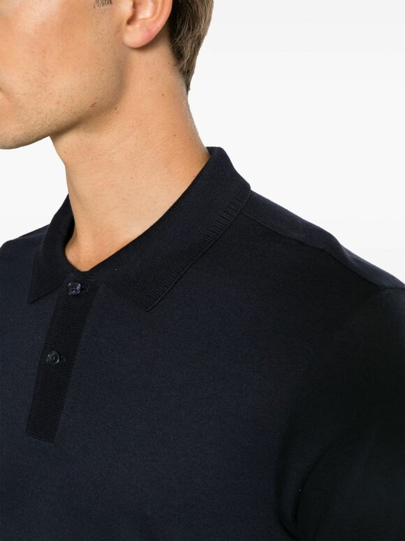 Orlebar Brown - Jarrett Night Iris Knit Polo 