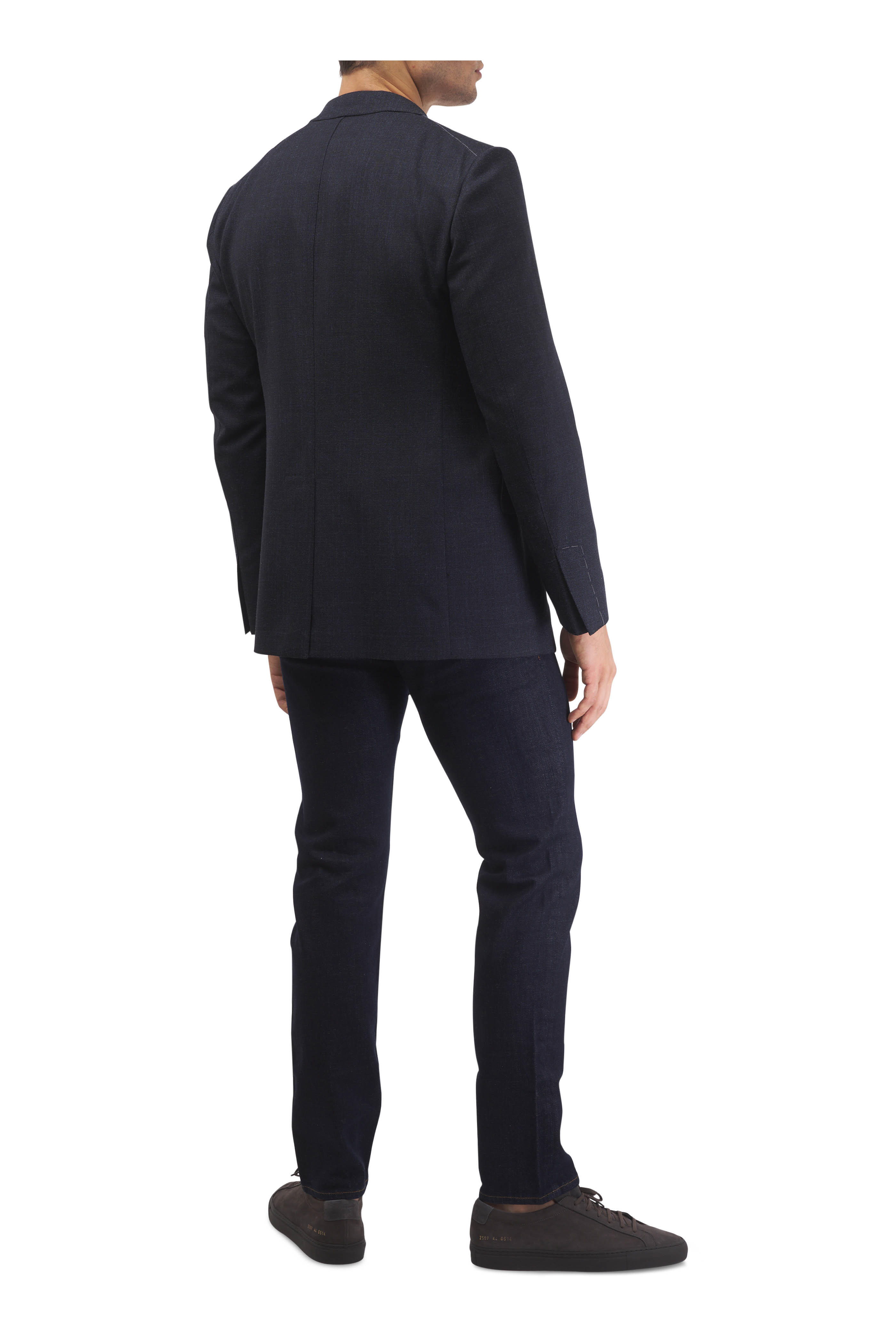 Tom Ford - Shelton Dark Indigo Wool & Silk Sportcoat