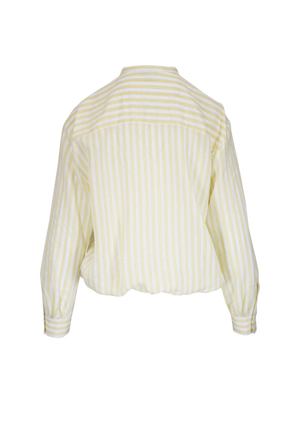 Dorothee Schumacher - Cool Stripe Yellow Blouse