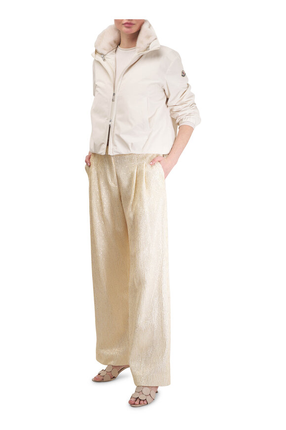 Lisa Yang Ida Cream Cashmere Sweater - view 2