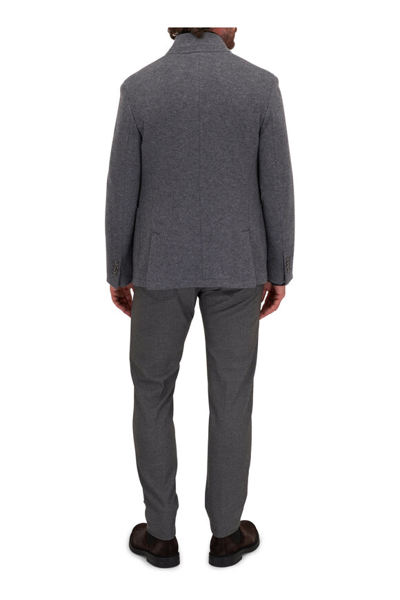 Fedeli - Gray Cashmere Jacket