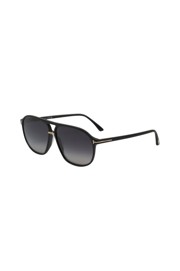 Tom Ford Eyewear - Bruce Polarized Black Sunlgasses