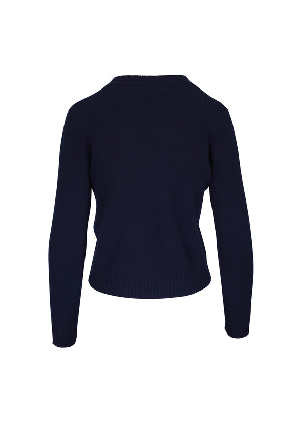 Lisa Yang - Mable Navy Cashmere Sweater