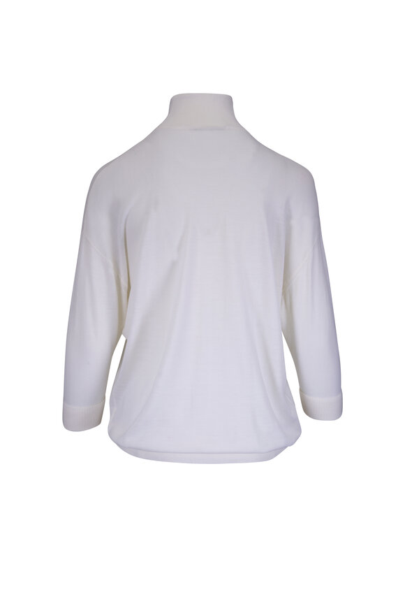 Dorothee Schumacher Ivory Urban Merino Pullover Sweater - view 4