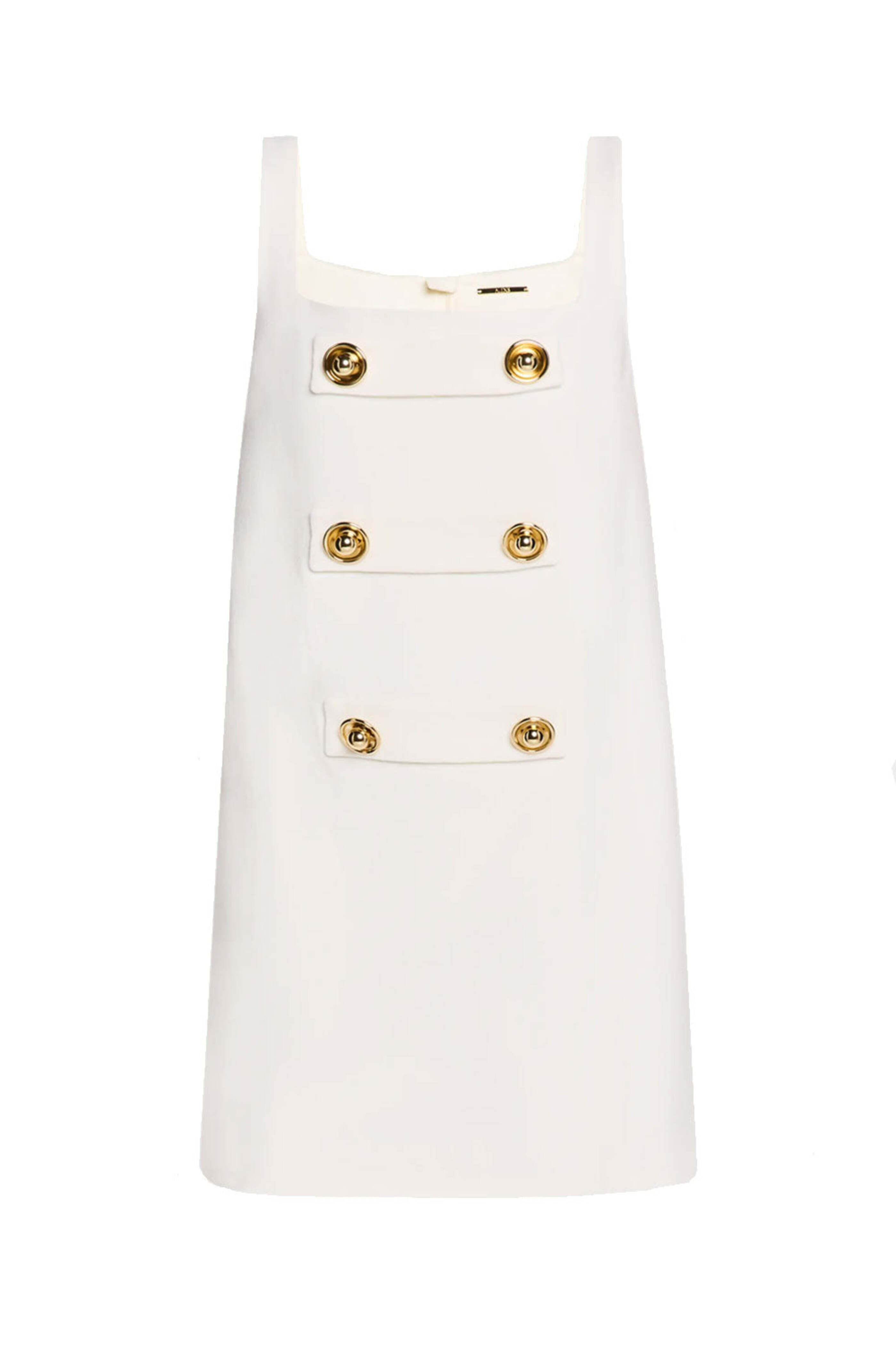 Alexis - Luya Short Dress in Pearl