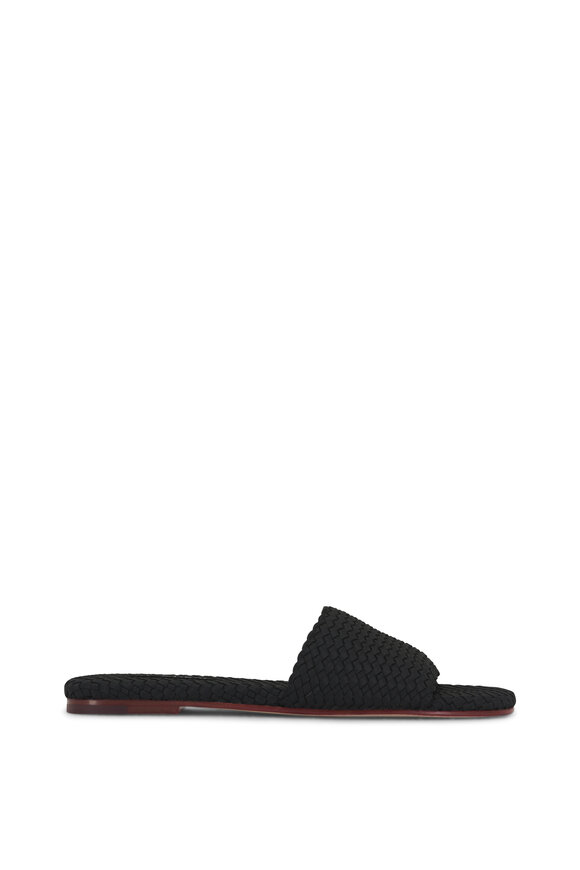 Naghedi - St. Barth's Onyx Woven Slide