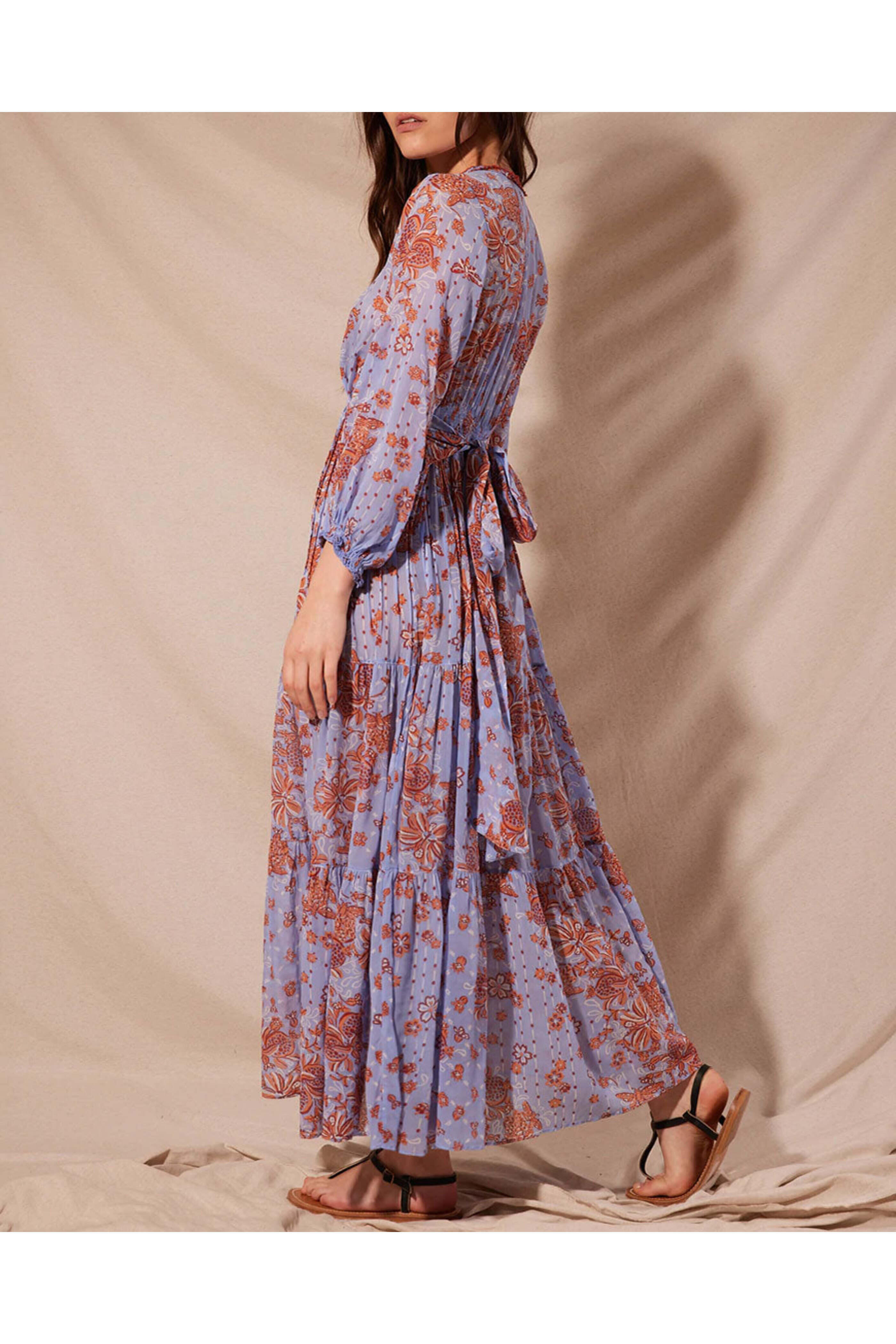 Poupette St Barth - Sky Grenede Emily Maxi Dress