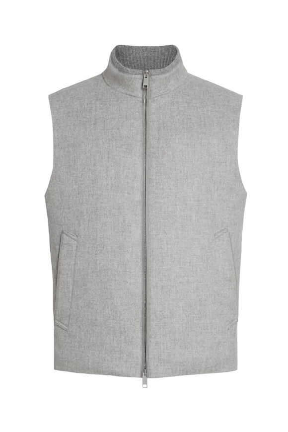 Zegna - Tan Suede Jacket | Mitchell Stores