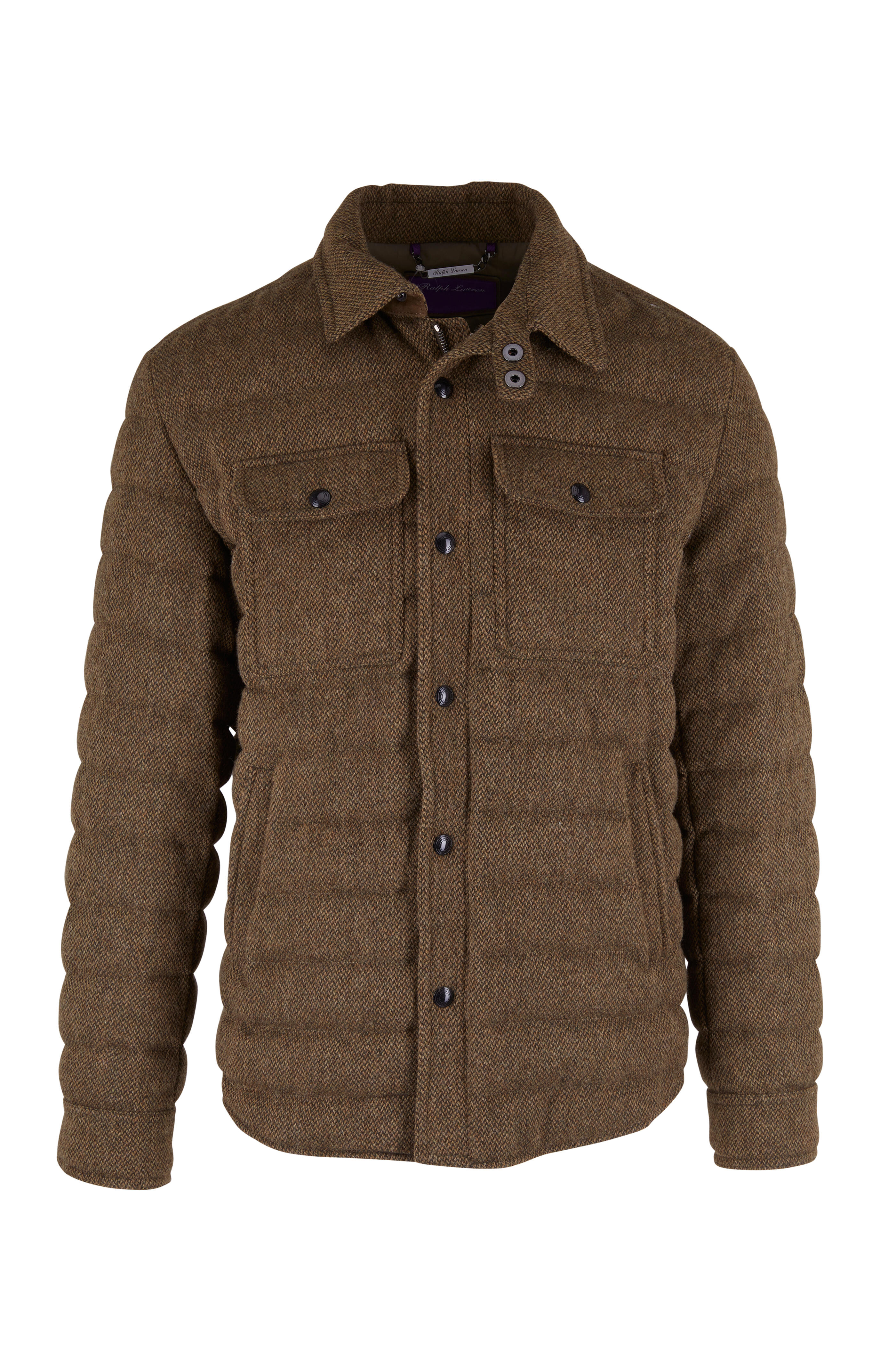 VESP WOOL SHIRTS JACKET ブラウン M 0400020433372?wid=900