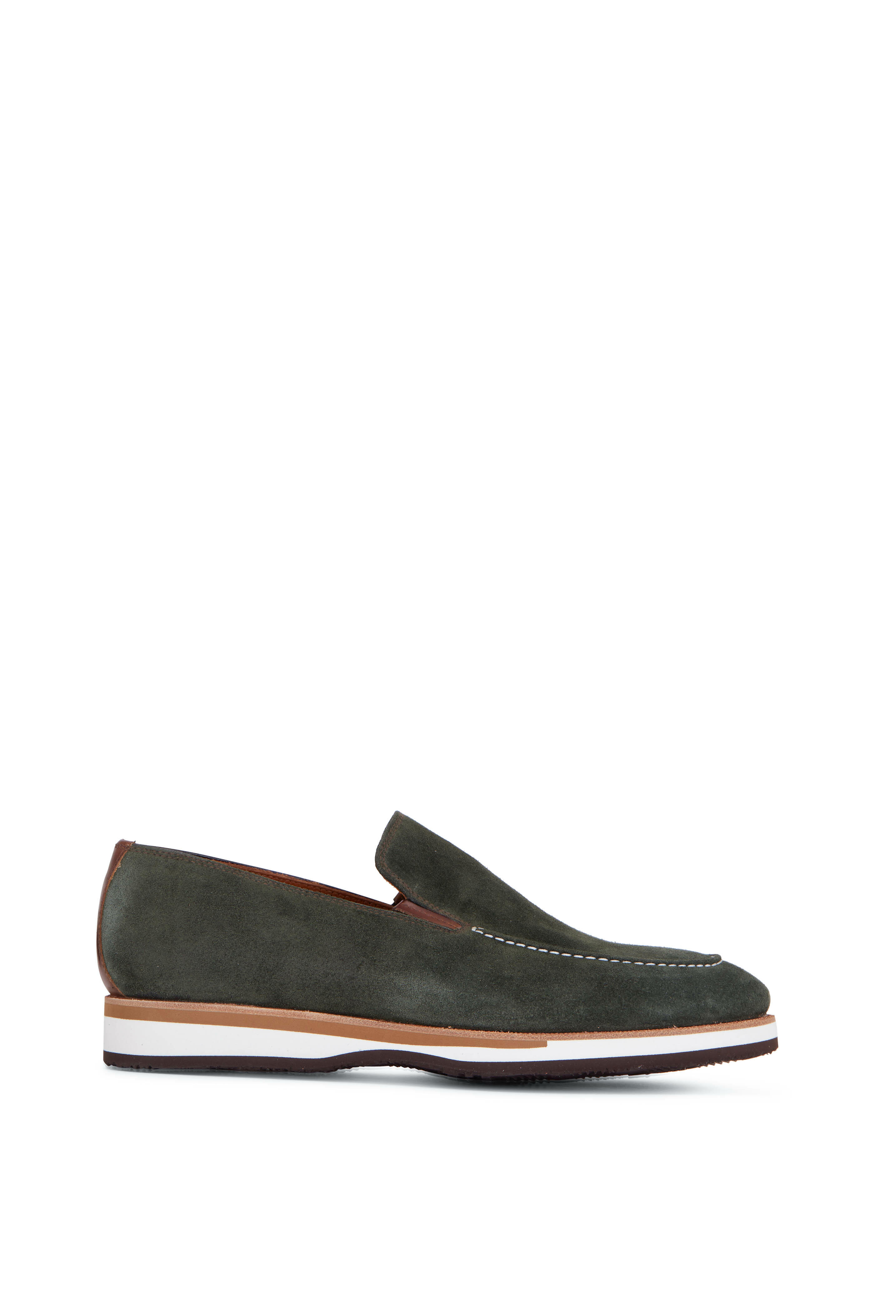 Bontoni - Passeggio Military Suede Loafer | Mitchell Stores display picture 2