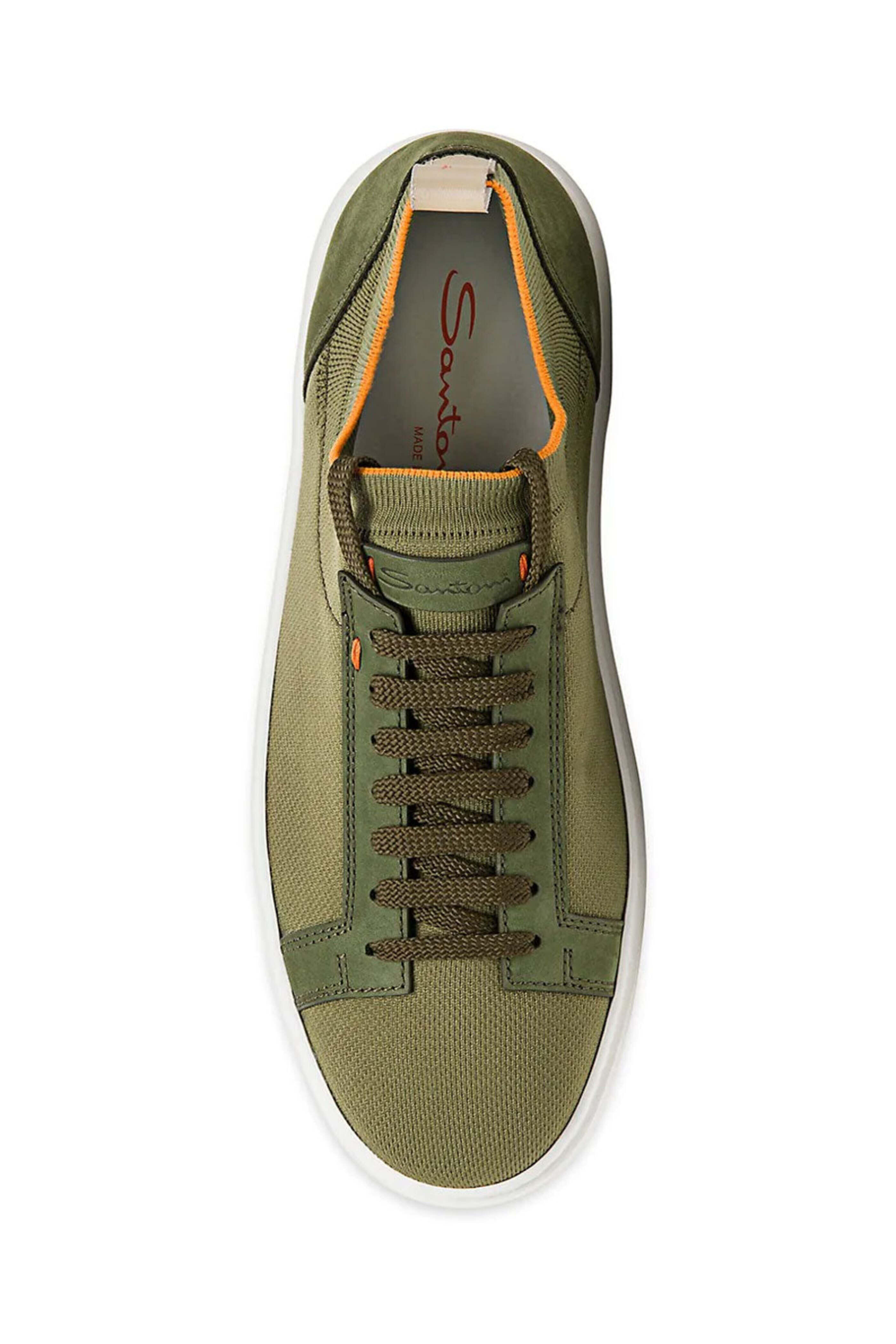 Santoni - Daftest Sneaker in Green