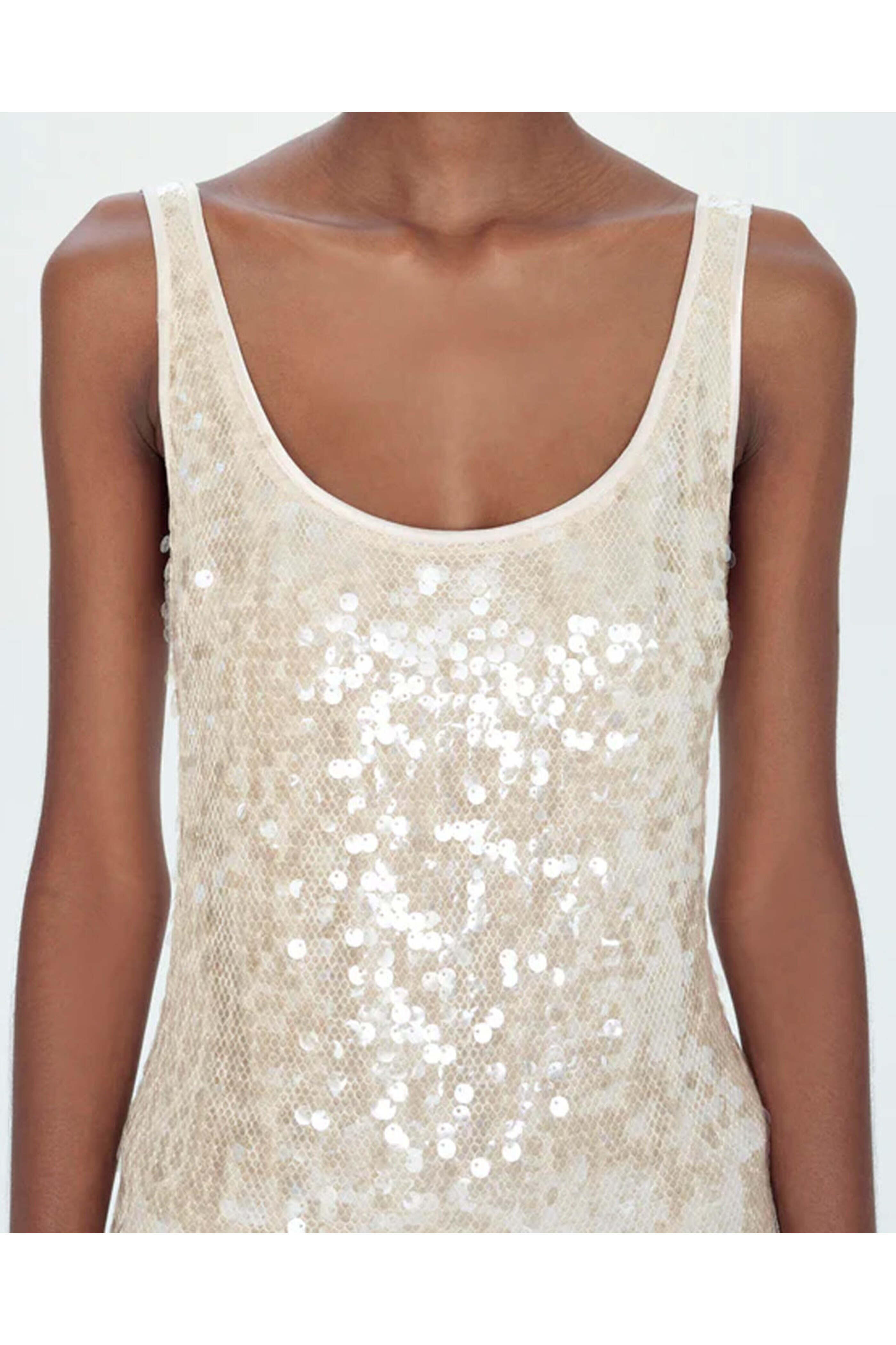 Simkhai - Champagne Bex Maxi Dress