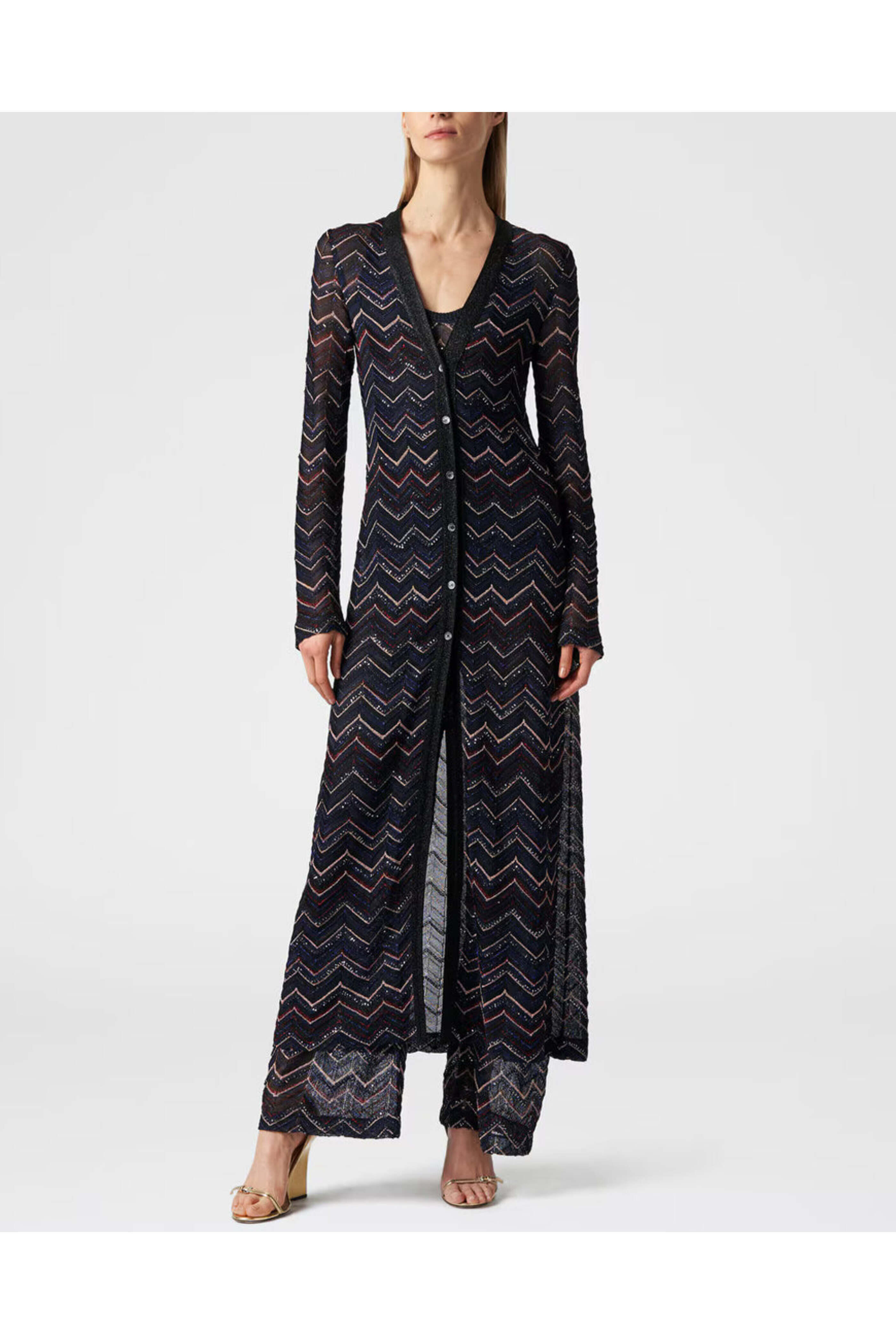 Missoni - Dark Blue Long Cardigan
